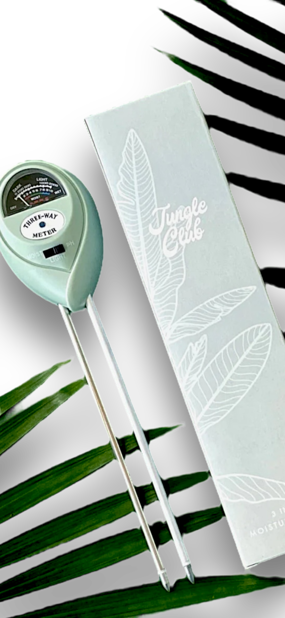 3-in-1 soil moisture meter 3 in 1 Moisture Meter - Blue