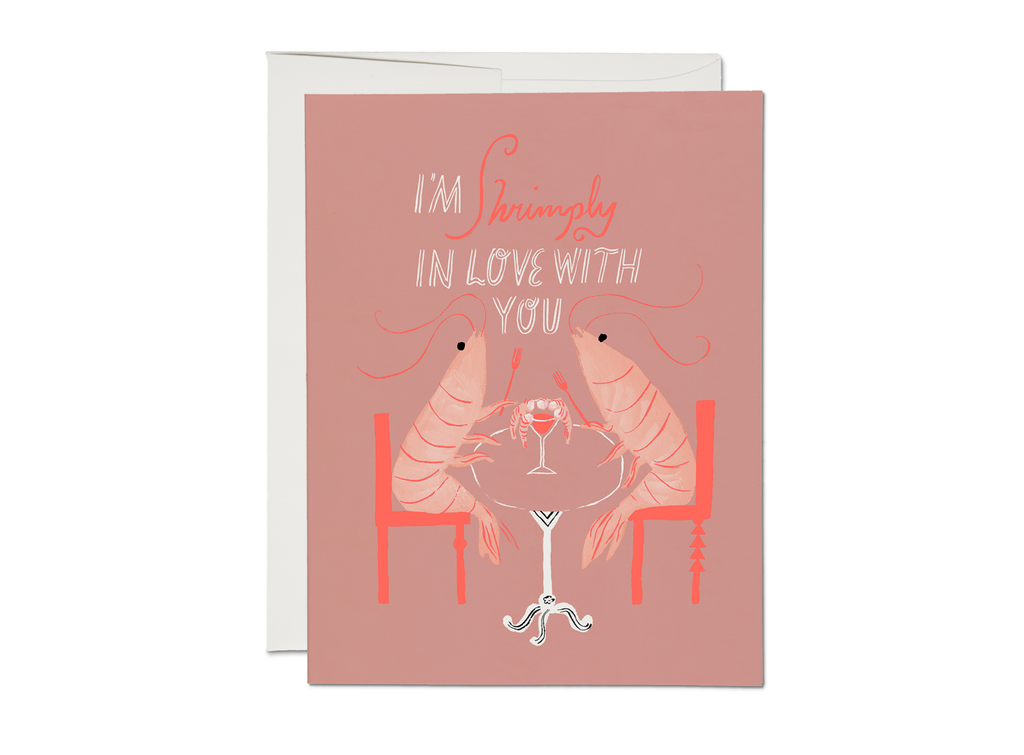 ‘Shrimply in Love with You’ Card