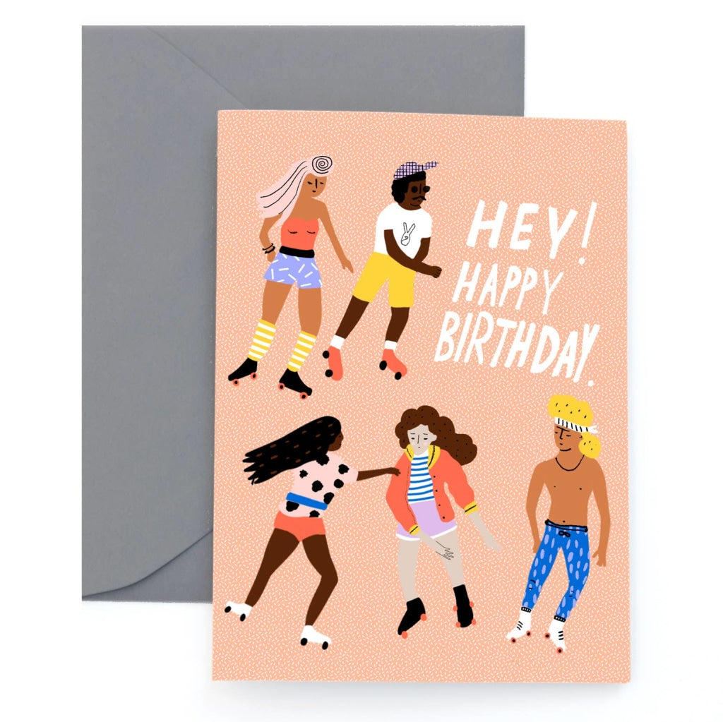 Birthday Rollin - Greeting Card
