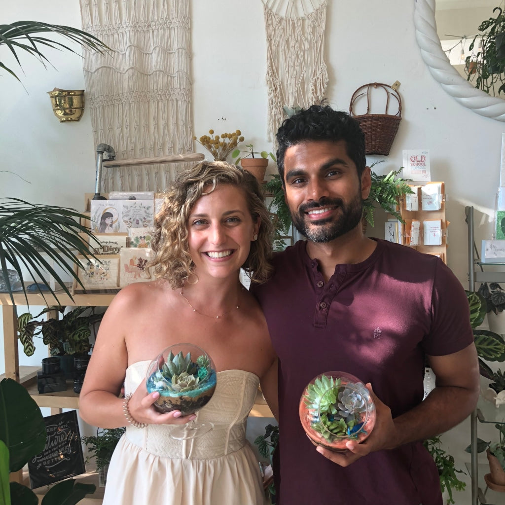 plant terrarium workshop Plant Party for Two