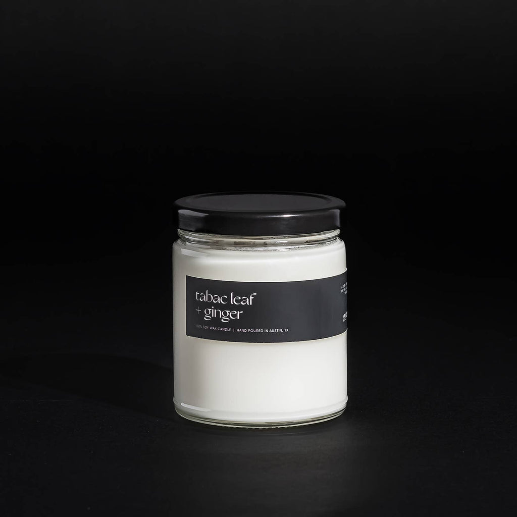 Gojema - Tabac Leaf + Ginger - Classic Soy Candle