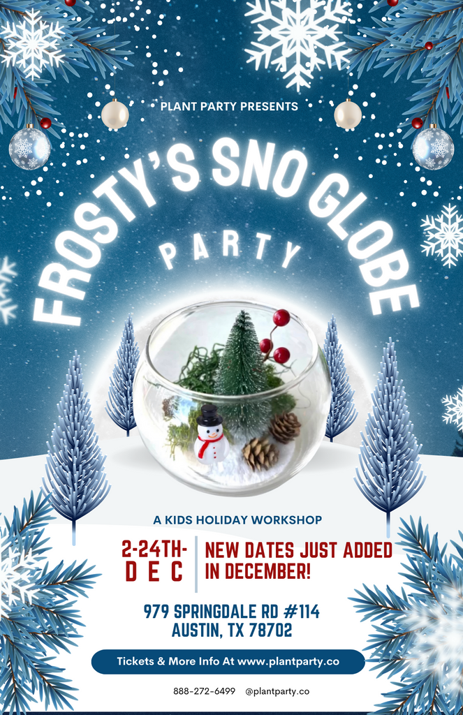 Frosty’s Sno Globe: Kids Holiday Workshop