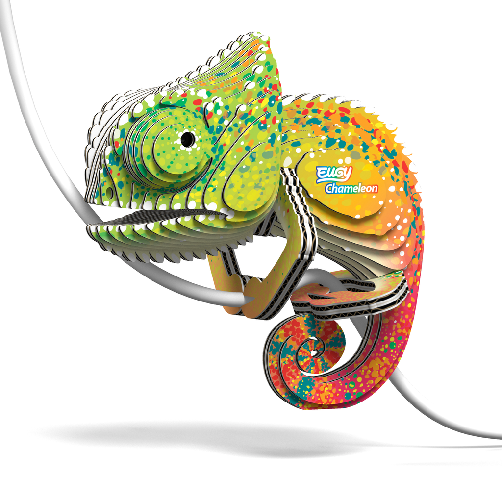 Safari Ltd. - EUGY Chameleon 3D Puzzle