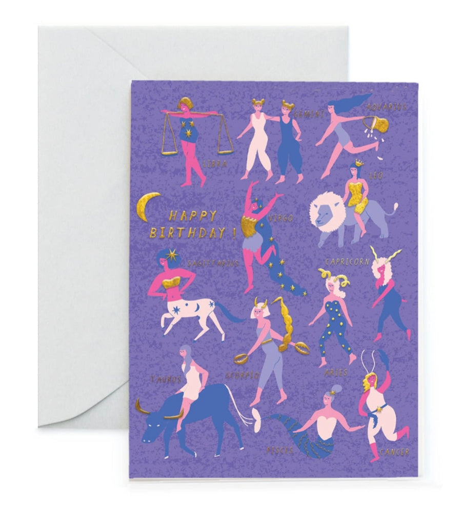 Astro Femmes - Birthday Card