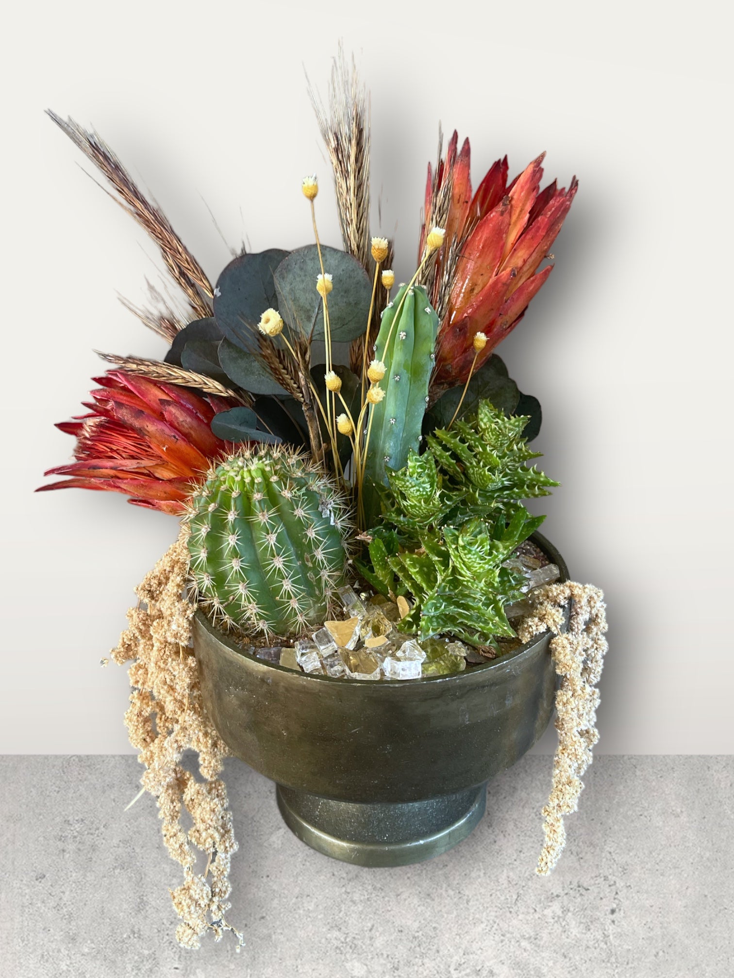 Moody Cacti Arrangement