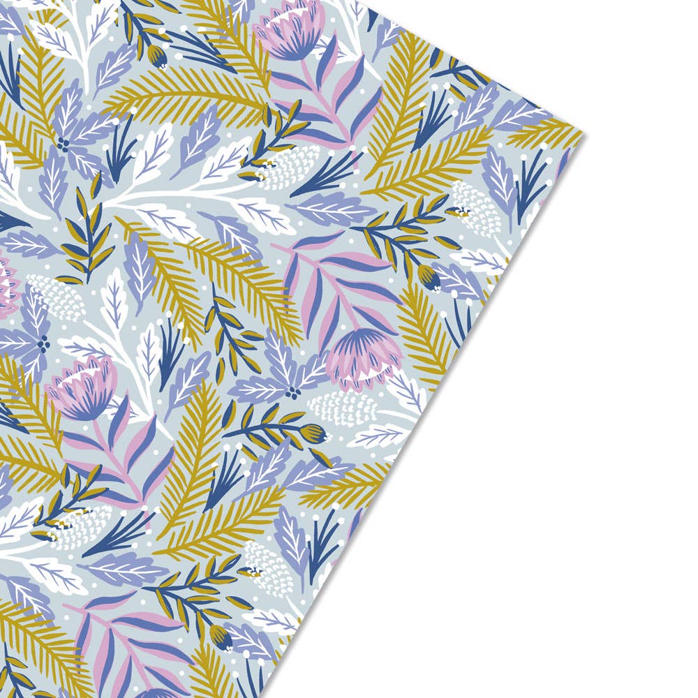 Wild Hart Paper - Winter Floral Gift Wrap