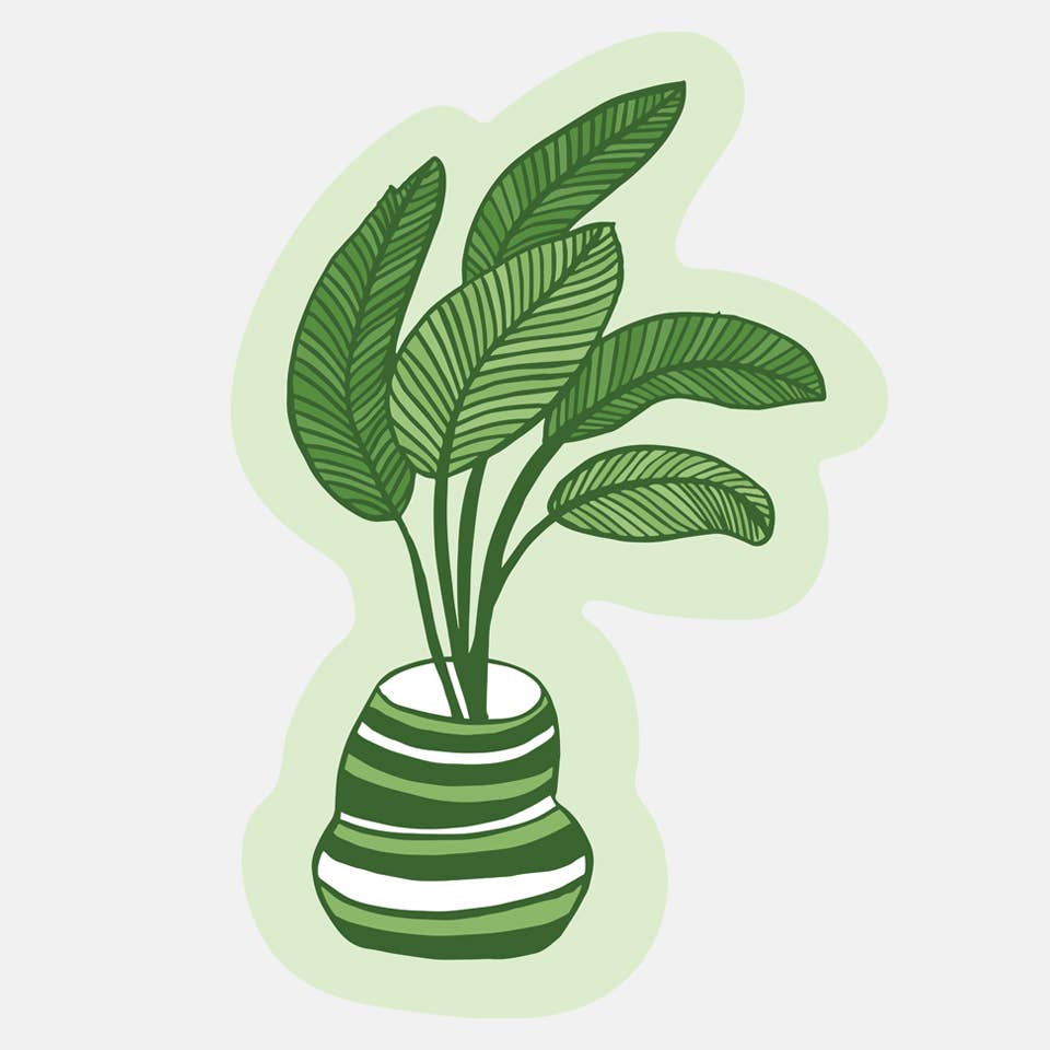 The Good Twin - Plant Sticker