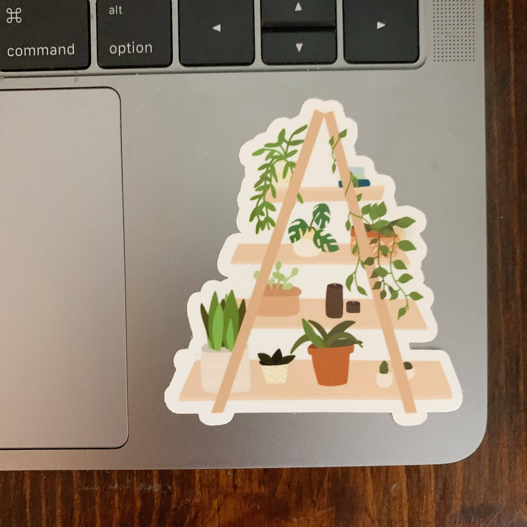 Clay Collection Co. - Plant Mom's Triangle Shelf Sticker