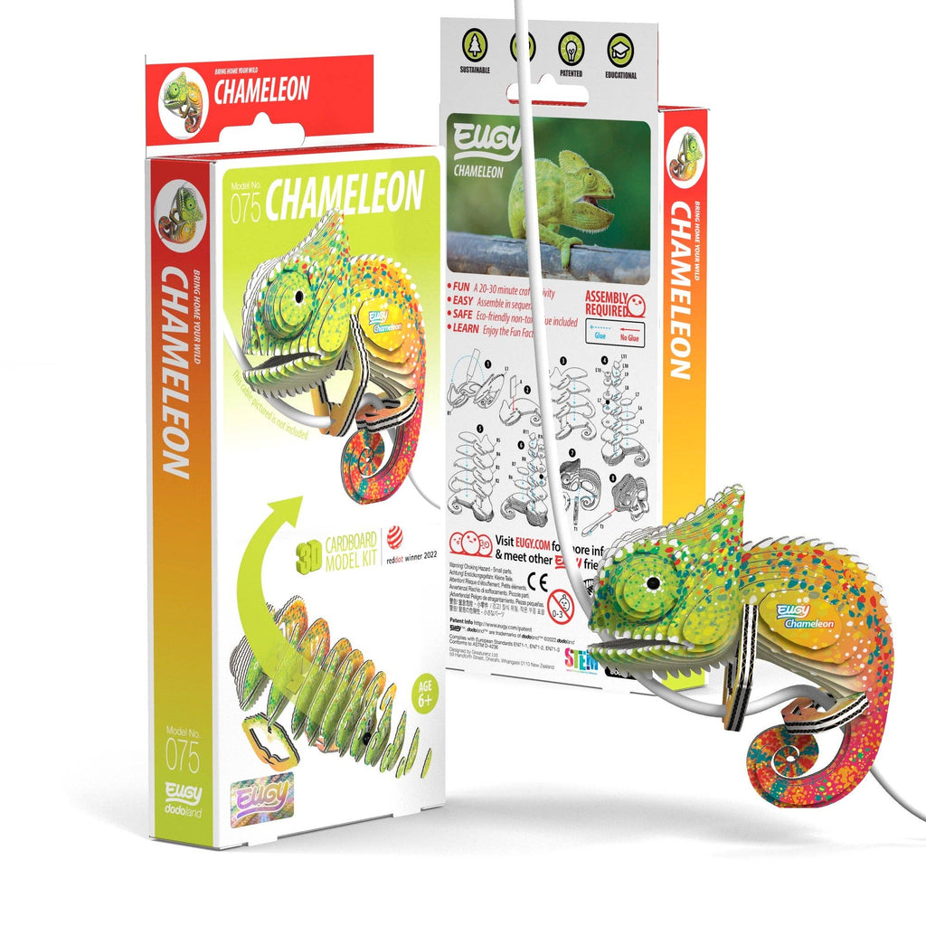 Safari Ltd. - EUGY Chameleon 3D Puzzle