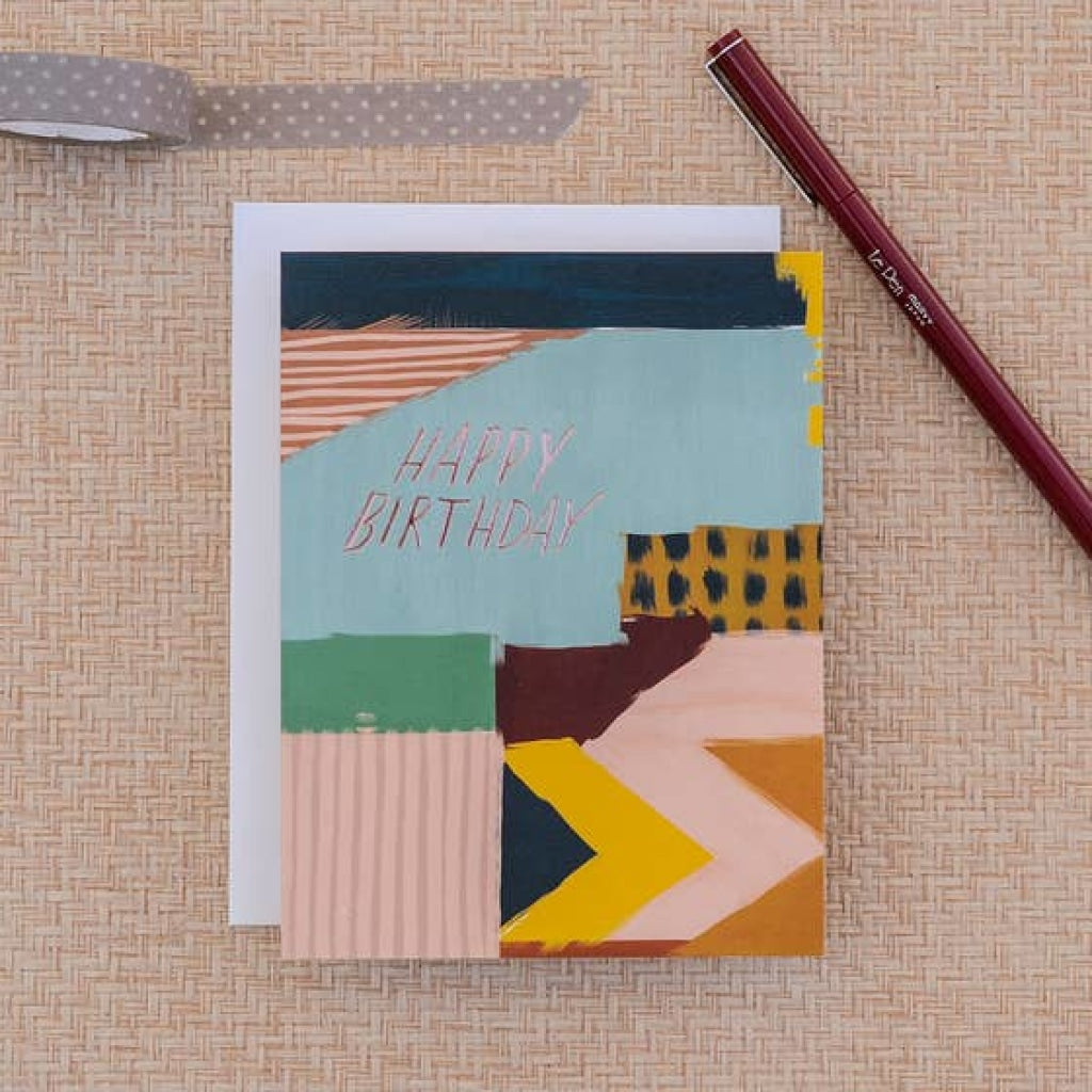 Abstract Birthday Cards