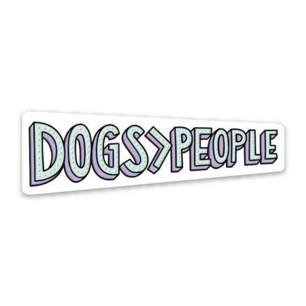 Big Moods - Dogs People Sticker
