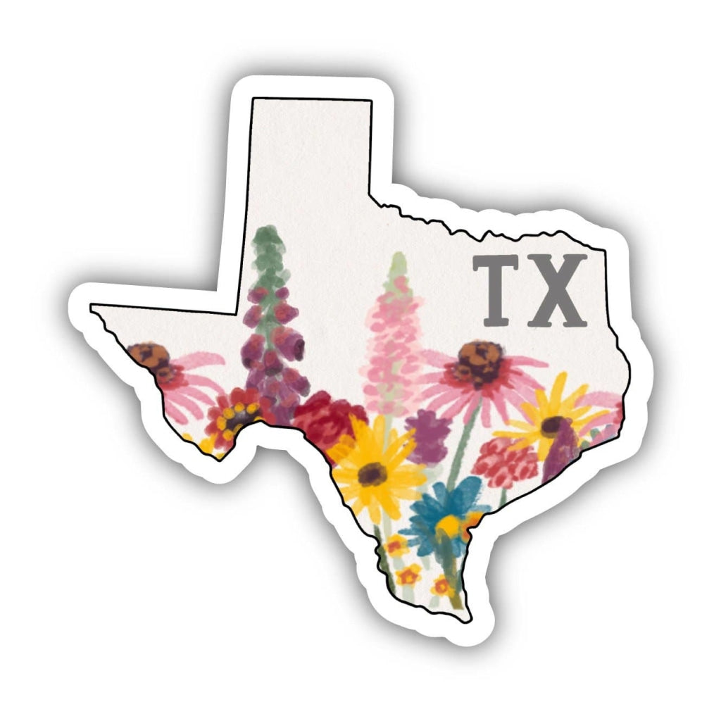 Big Moods - Texas Painterly Pattern Sticker