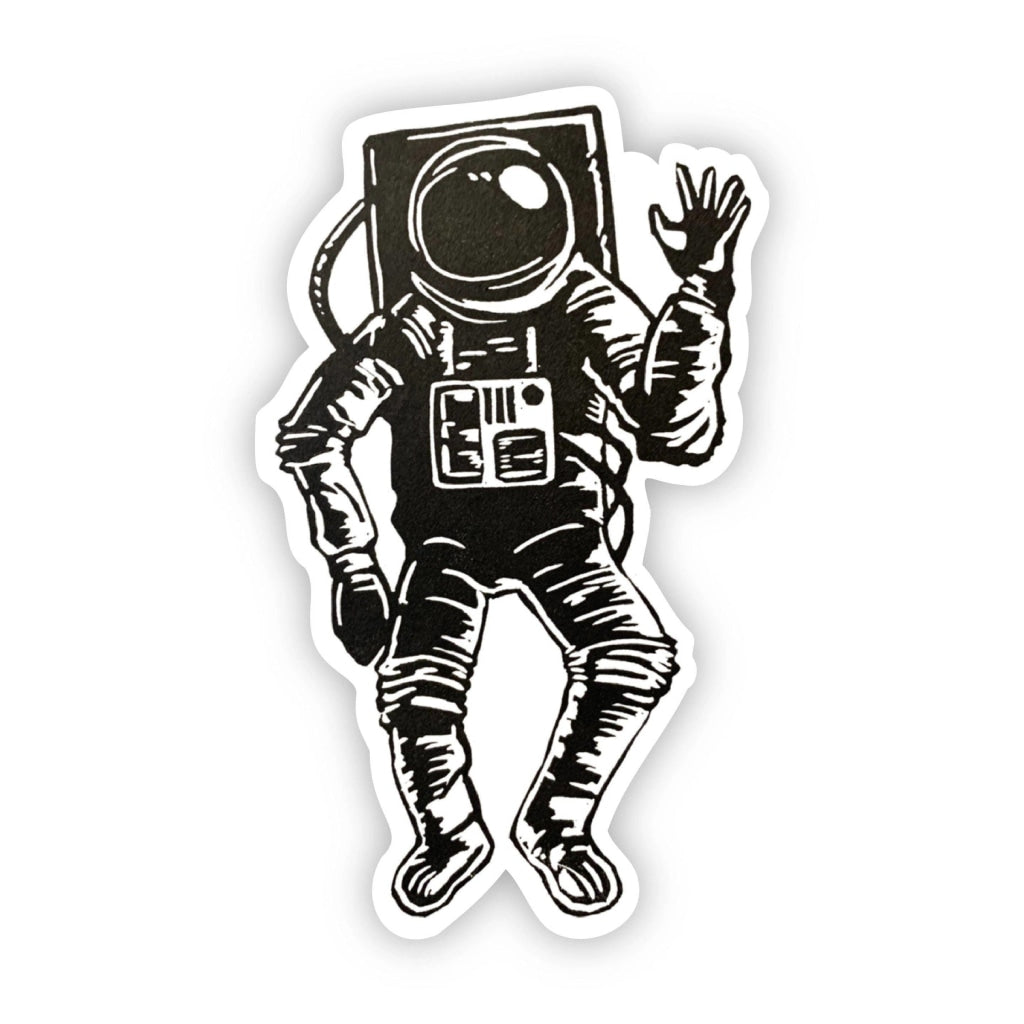 Big Moods - Waving Spaceman Sticker