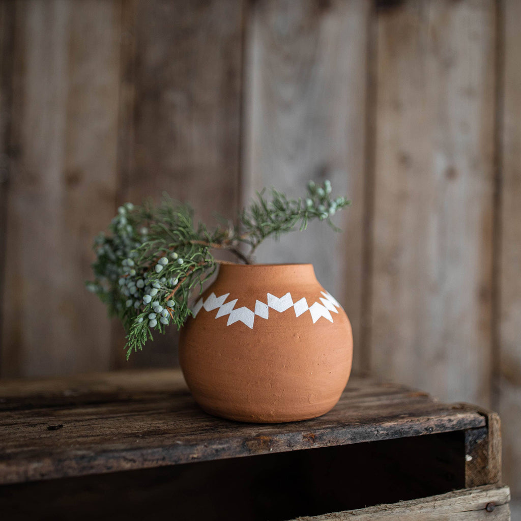Foreside Home & Garden - Dax Terracotta Bud Vase