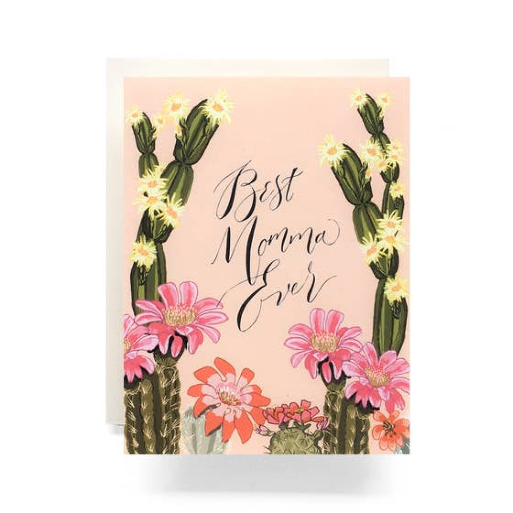 Cactus Bloom Momma Card Cards