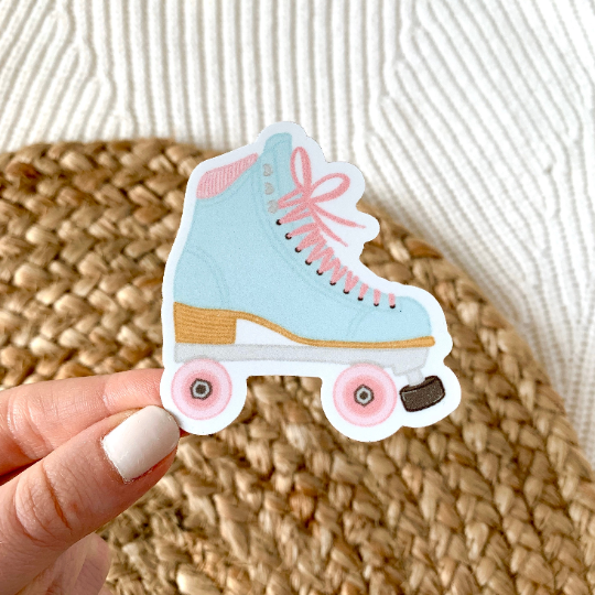 Elyse Breanne Design - Roller Skate Sticker 2.5x2.5 in.