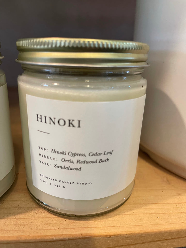 Hinoki 8 Oz Candle
