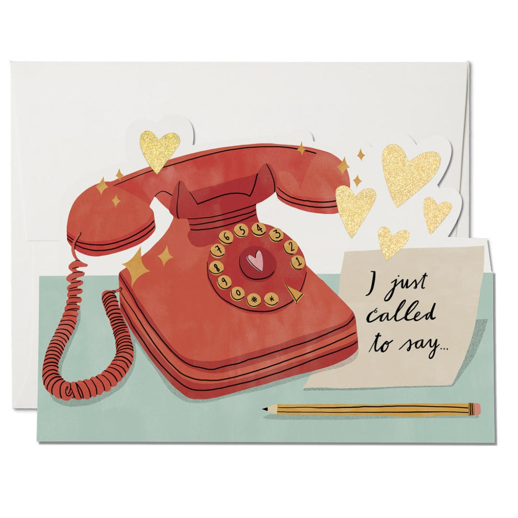 Just Called To Say 5 X 7 Inches Cards