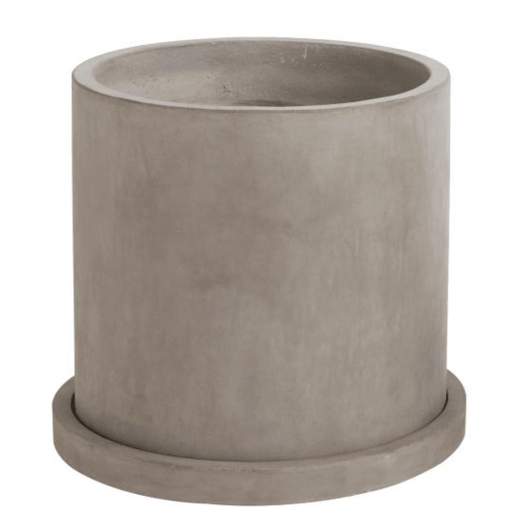 Lenoir Cement Plant W/Drain Dish 18 X 16.25 Pottery