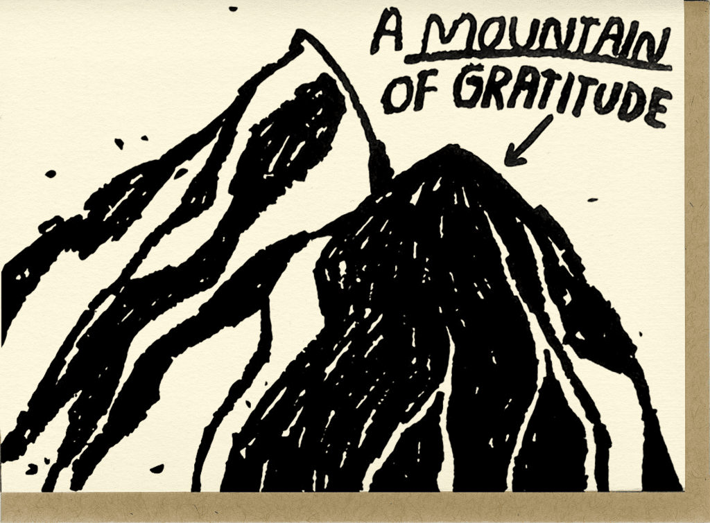 Mountain Of Gratitude Cards