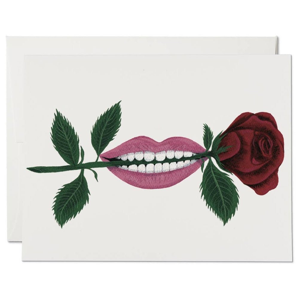 Red Cap Cards - Rose In Mouth Boxed Set
