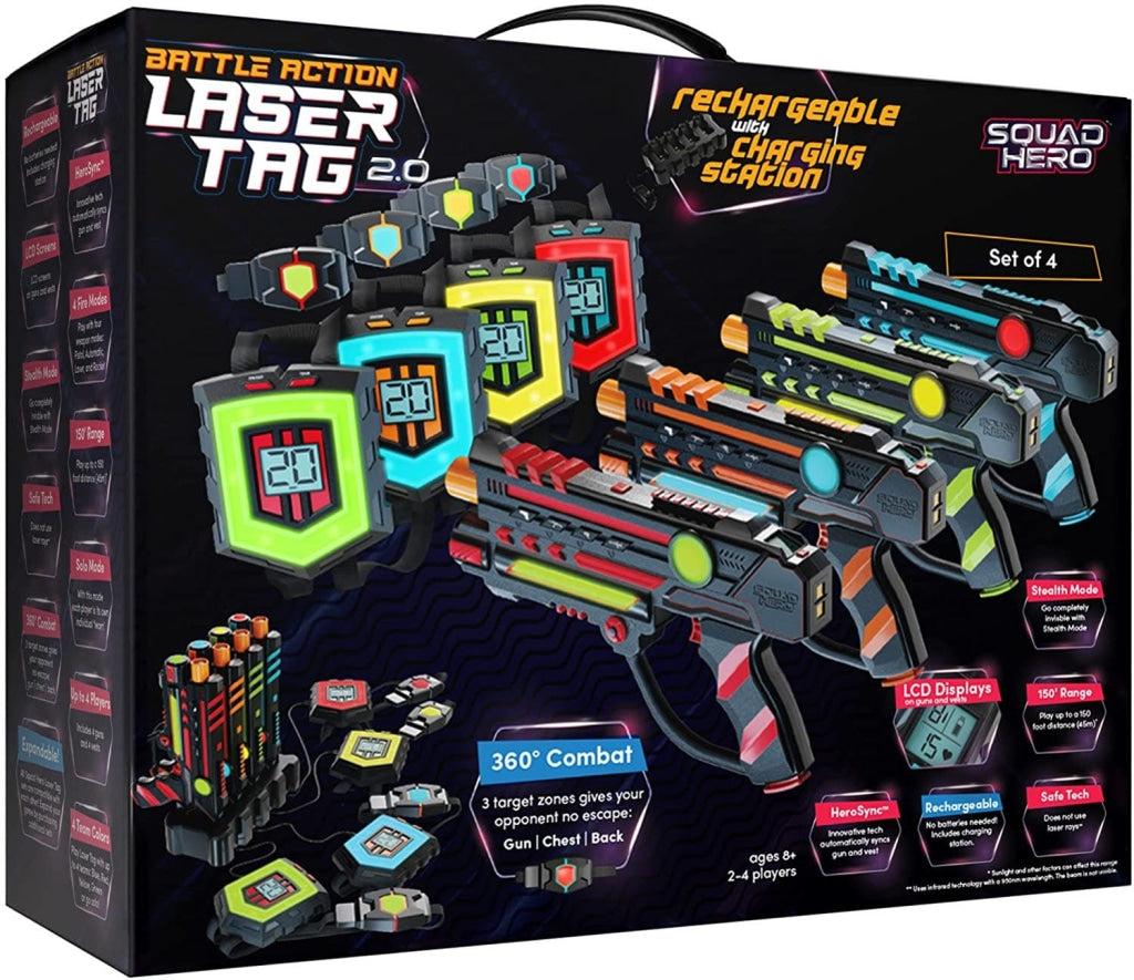Squad Hero - Rechargeable Laser Tag Set 2.0 (North American Version)