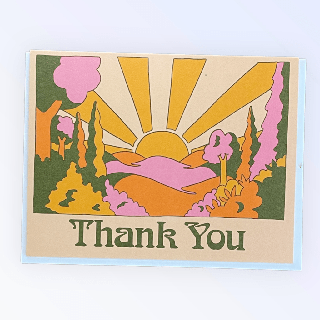 Thank You -Sunset